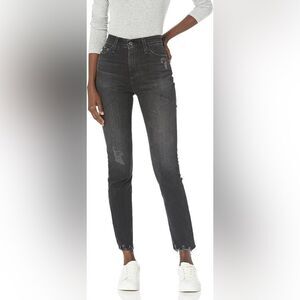 Ag Adriano Goldschmied The Sophia Ankle Vintage High Waisted  Skinny Jeans 28